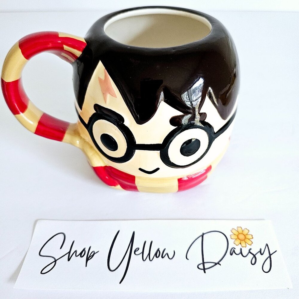Harry Potter 3D Chibi Ceramic Mug 24 Oz Warner Bros‎ Licensed Potterhead~F182.1